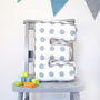 Personalised Spotty Letter Cushion, thumbnail 4 of 9