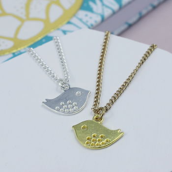 Lovebird Charm Necklace, 5 of 8
