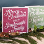 Personalised Family Christmas Card Pack, thumbnail 3 of 4