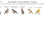 Bird Wedding Place Cards, thumbnail 10 of 10