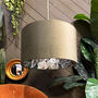 Forest Walled Garden Lampshade In Olive, thumbnail 2 of 10