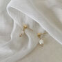 Icey Pearl Earrings, thumbnail 1 of 3