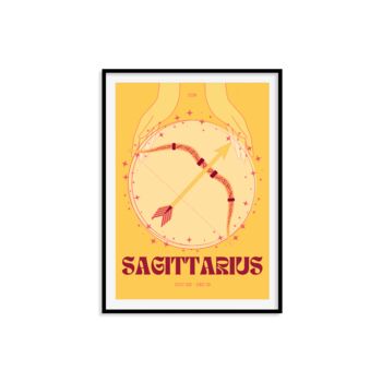 Sagittarius Zodiac Print, 9 of 12