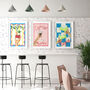 Negroni Cocktail Art Print – Italian Aperitif Wall Art, thumbnail 4 of 10