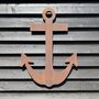 Xl Anchor Garden Decoration , Statue , Ornament , Sign , Feature, thumbnail 1 of 9