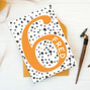 Spotty Number Birthday Card Ages Two To Nine, thumbnail 6 of 10