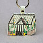 Greenhouse Leather Keyring, thumbnail 3 of 5