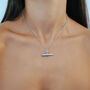 Wren T Bar Necklace, thumbnail 6 of 11