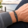 Personalised Bracelet With Engraved Name Rings, thumbnail 1 of 9