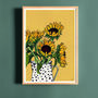 Sunflowers Fine Art Print, thumbnail 2 of 4
