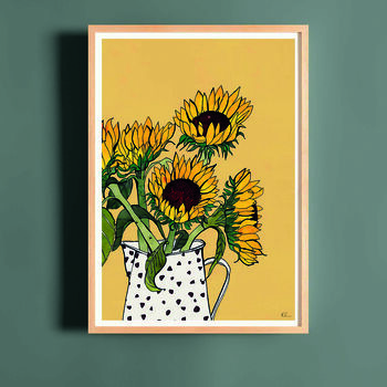 Sunflowers Fine Art Print, 2 of 4