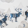 Santa And Reindeer Hanging Advent Calendar, thumbnail 4 of 7