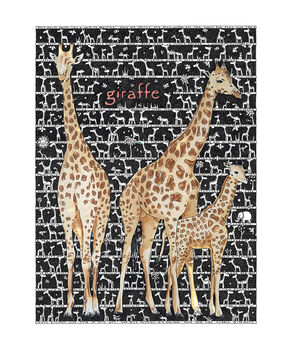 Giraffe Fine Art Giclee Print, 4 of 6