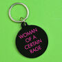 Woman Of A Certain Rage Keytag, thumbnail 1 of 2