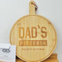 Wooden Pizza Board Father's Day Gift With Free Card, thumbnail 1 of 5