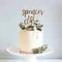 Personalised Wedding Cake Topper, thumbnail 1 of 4