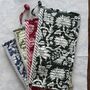 Block Print Pencil/ Make Up Pouch/ Washbag, thumbnail 1 of 10