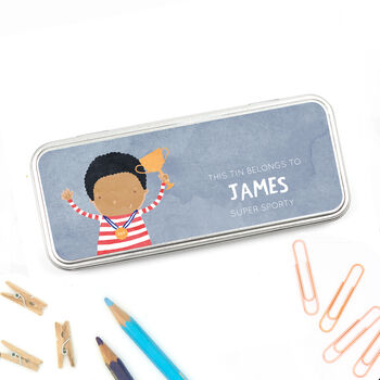 Personalised Character Pencil Tin, 4 of 9