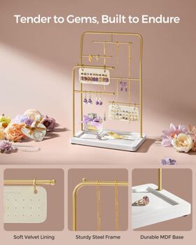 Jewellery Stand Organiser Display Holder, 5 of 7