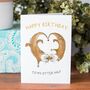'To My Otter Half' Otter Birthday Card, thumbnail 2 of 5