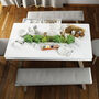 Vox 4 You Dining Bench In White, thumbnail 1 of 4