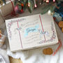 Personalised Carousel Wooden Christmas Eve Box, thumbnail 1 of 3
