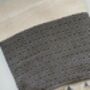 Diamond Design Black Sofa Throw, thumbnail 4 of 8