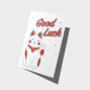 Good Luck Cat Card | New Job Exams Card, thumbnail 4 of 4