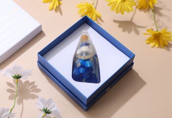 Crystal Soap With Real Crystal Inside Lapis Lazuli Gem, 6 of 8