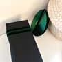 Dark Green Velvet Ribbon Christmas Gift Wrapping 20m, thumbnail 2 of 4