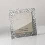 Mosaic Cast Pewter Photo Frame, thumbnail 4 of 6