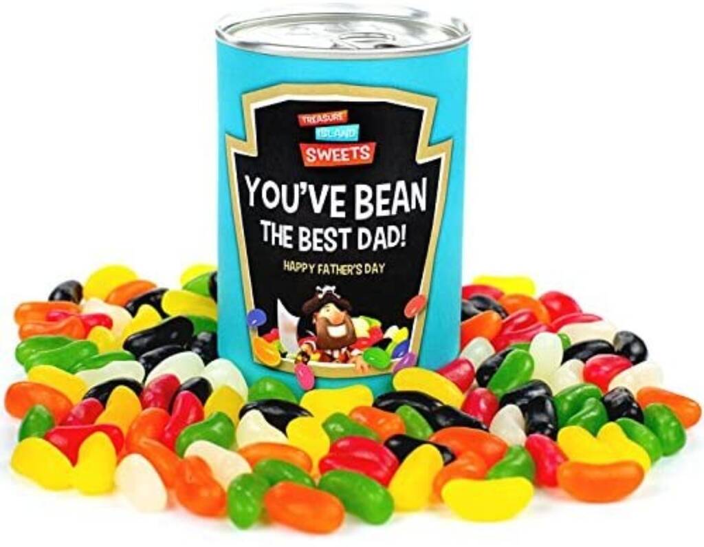 Gift Can Of Jelly Beans 'you've Bean The Best Dad By Air Armor