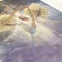 Angelite Necklace 24ct Gold Vermeil 925 Guardian Angel, thumbnail 5 of 7