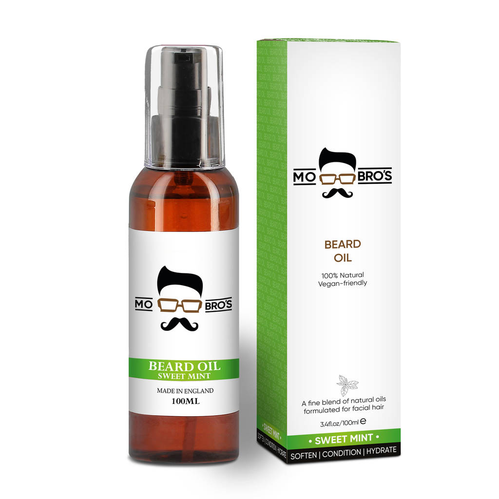 beard oil for conditioning, softening, hydrating 100ml by mo bro's