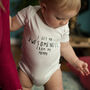 I Get It From… Personalised Father's Day Babygrow, thumbnail 2 of 8