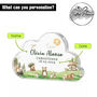 Personalised Acrylic Cloud Plaque Christening Gift, thumbnail 2 of 8