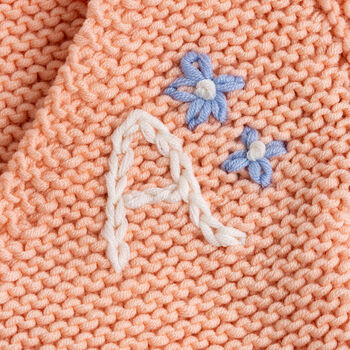 Personalised Baby Cardigan Knitting Kit, 6 of 11