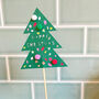 Christmas Tree Cake Topper, thumbnail 2 of 3
