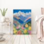 Mountain Flower Art Print, thumbnail 3 of 3