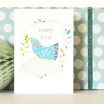 Baby Boy Greetings Card, 2 of 3