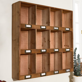 Apothecary Style Wooden Shelf, 3 of 5