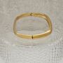 Square Gold Bangle, thumbnail 5 of 7