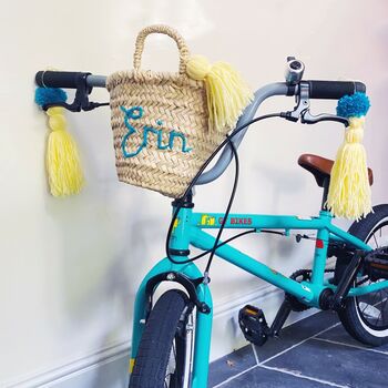 Personalised Children's Bicycle Basket, 10 of 12