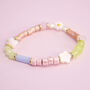 Blossom Pearl And Semi Precious Gemstone Beaded Bracelet, thumbnail 3 of 4