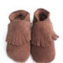 Moccasin Suede Soft Baby Shoes, thumbnail 2 of 5