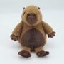 Super Cuddly Capybara Premium Plush Soft Toy 20cm, Suitable From Birth, Gift Bag Included, thumbnail 1 of 5