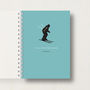 Personalised Skiing Lover's Journal Or Notebook, thumbnail 8 of 10