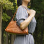 Weaving Leather Shoulder Bag, thumbnail 4 of 8