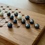 Handmade Oak Chinese Checkers Board Game, thumbnail 2 of 3