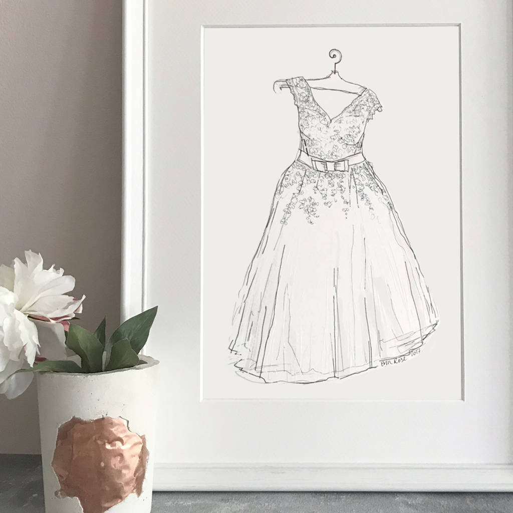 Good Wedding Dresses Drawn